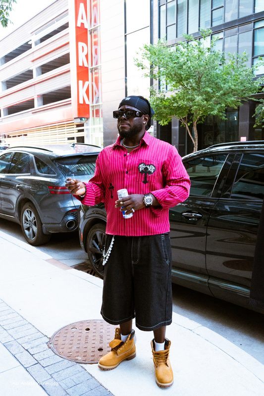 Street-style portrait, downtown Winnipeg, Konfam shoot