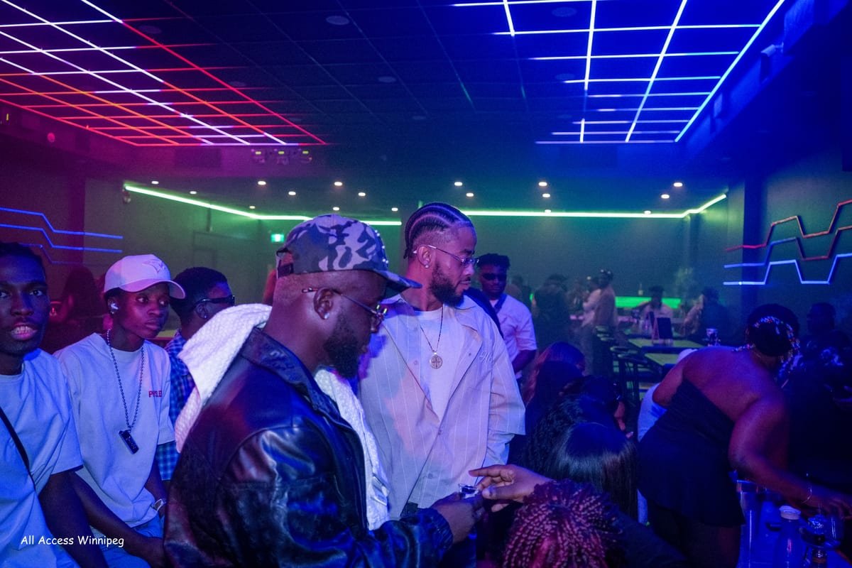 Packed dancefloor under the club's full laser ceiling, ROCAFIESTA